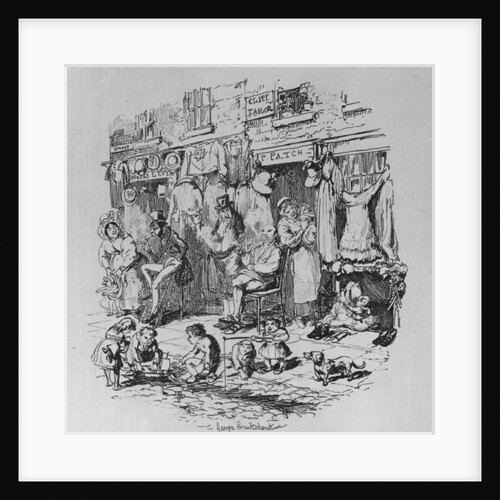 Monmouth Street by George Cruikshank