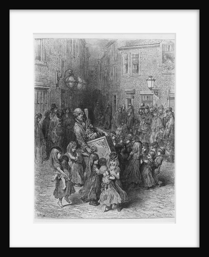 The Organ in the Court by Gustave Dore