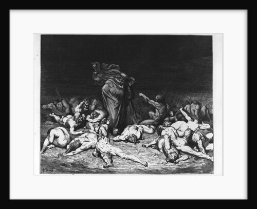 Dante and Virgil in Hell by Gustave Dore