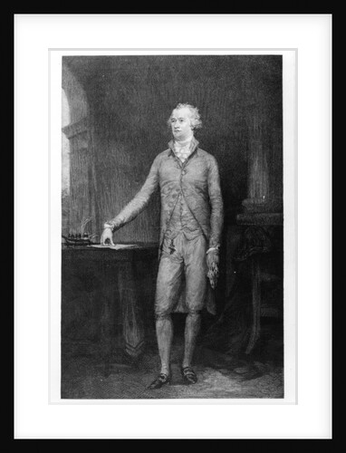 Alexander Hamilton, after the painting of 1792 by John (after) Trumbull
