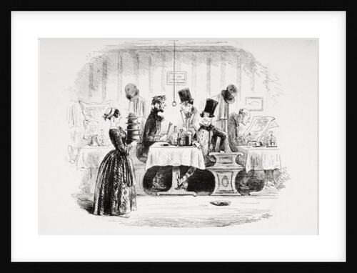Mr. Guppy's entertainment by Hablot Knight (1815-92) Browne
