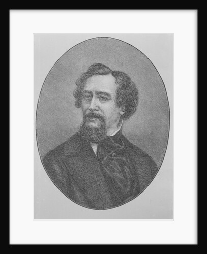 Charles John Huffam Dickens by John Jabez Edwin Paisley (after) Mayall