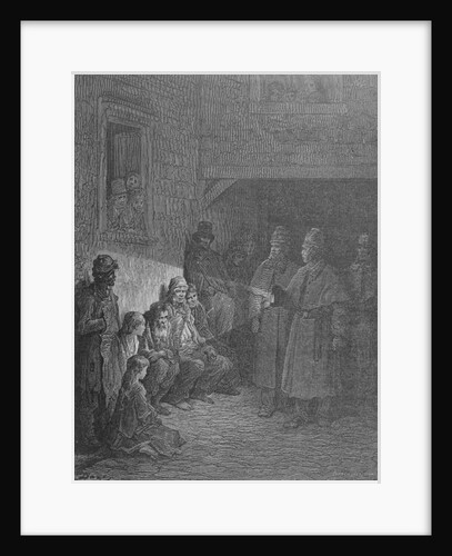 The Bull's-Eye by Gustave Dore