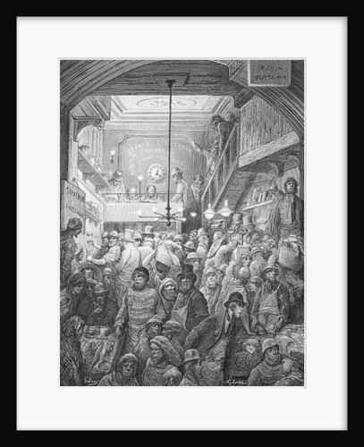 Billingsgate - Early Morning by Gustave Dore