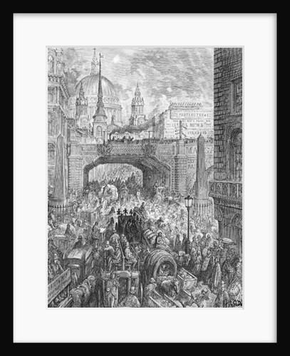 Ludgate Hill by Gustave Dore