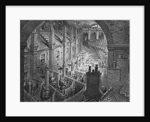 Over London - By Rail by Gustave (after) Dore