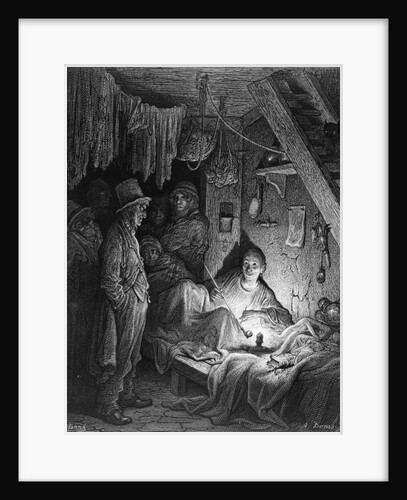 Opium Smoking - The Lascar's Room by Gustave (after) Dore