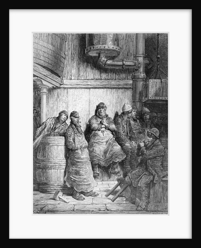 Brewers at Rest by Gustave Dore