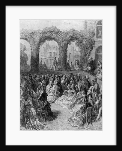 Holland House - A Garden Party by Gustave (after) Dore