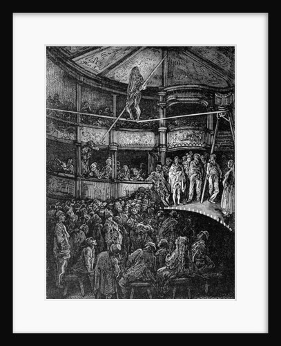 Blondin at Shoreditch by Gustave Dore