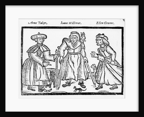 The Examinations of Anne Baker, Joanne Willimot and Ellen Greene by English School