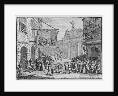 Masquerades and Operas, Burlington Gate, 1724 by William Hogarth