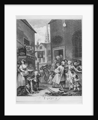 Times of the Day, Noon, 1738 by William Hogarth