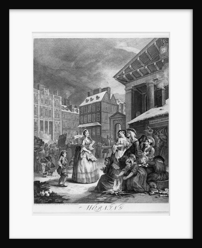 Times of the Day, Morning, 1738 by William Hogarth