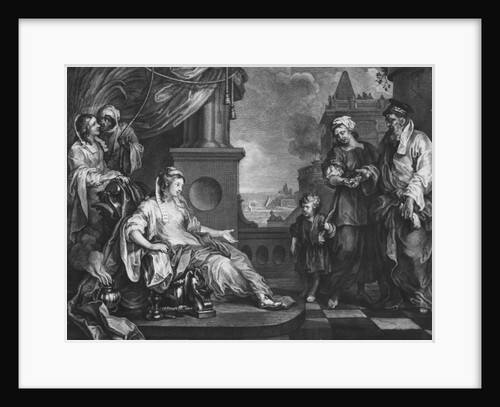 Moses brought to Pharaoh's Daughter, c.1752 by William Hogarth