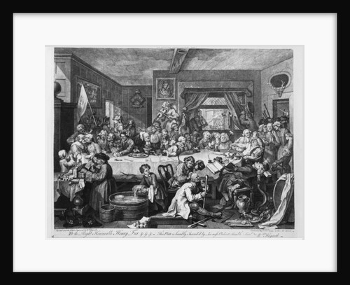 An Election Entertainment, 1755 by William Hogarth