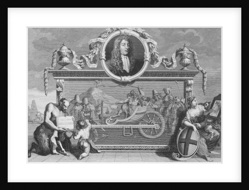 Frontispiece for 'Hudibras' including a portrait of Samuel Butler, c.1725 by William (after) Hogarth