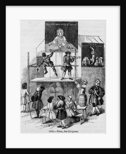 Two Adverts Relating to Faux, the Conjurer, c.1731-34 by English School