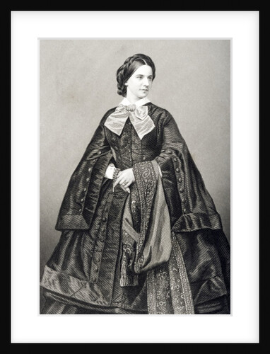 Mademoiselle Victoire Balfe engraved by D.J. Pound from a photograph by John Jabez Edwin Paisley Mayall