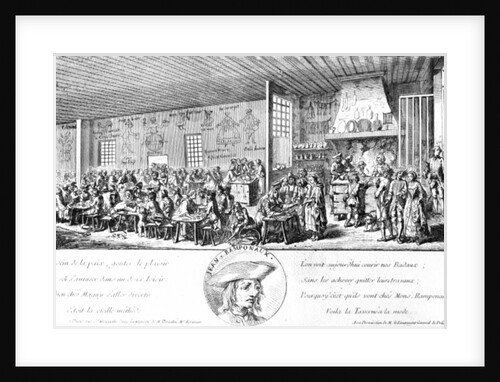 Jean Ramponneau's Tavern by French School