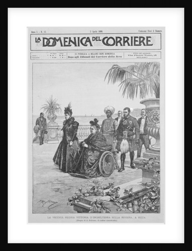 Queen Victoria on the Italian Riviera by Italian School