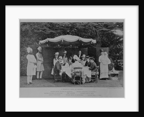 A Breakfast Party at Osbourne by English Photographer