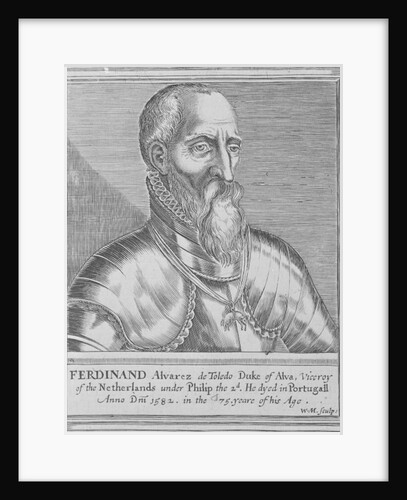 Fernando Alvarez de Toledo, 3rd Duke of Alba by William Marshall