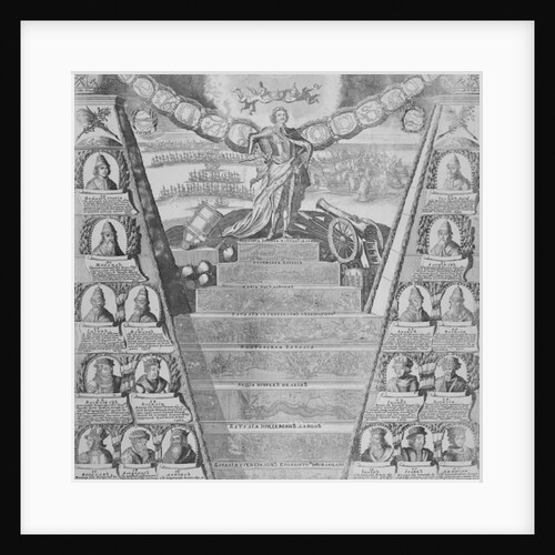 Apotheosis of Peter the Great by School Russian