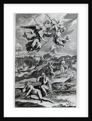 Adam and Eve after the Fall by John Baptist de (after) Medina