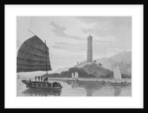 Whampoa Pagoda, 1810 by Thomas & William (1769-1837) Daniell