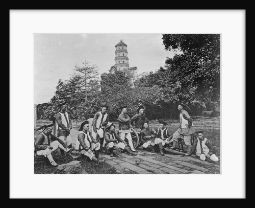 The Native Guard of Sir D.B Robertson, British Consulat, Canton, 1872 by John Thomson