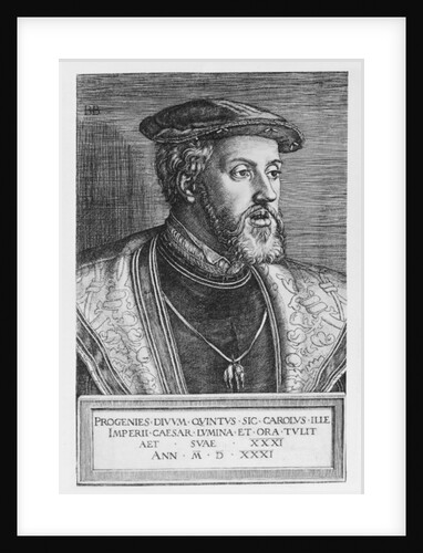 Portrait of Charles Quint, 1531 by Barthel Beham
