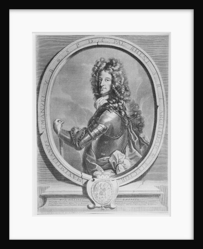 Maximilian II Emanuel, Elector of Bavaria, engraved by Cornelis Vermeulen by Joseph (after) Vivien