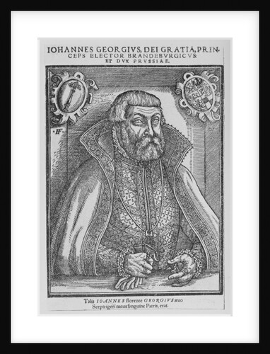 Johann Georg, Elector of Brandenburg by German School