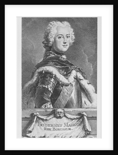 Friedrich II, King of Prussia by Antoine (after) Pesne