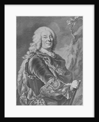Wilhelm VIII, Landgrave of Hesse-Kassel, 1755 by Jacobus Houbraken