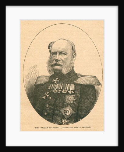 William I, King of Prussia by English School