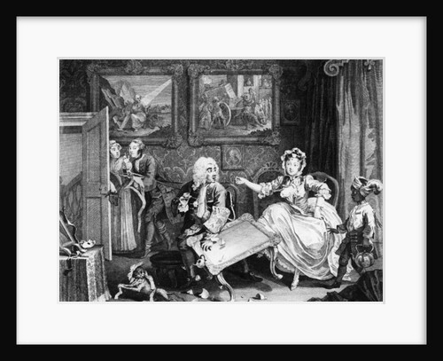 A Harlot's Progress, Plate II, 1732 by William Hogarth