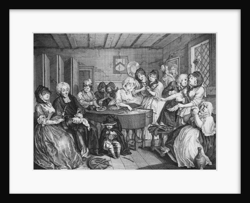 A Harlot's Progress, Plate VI, 1732 by William Hogarth
