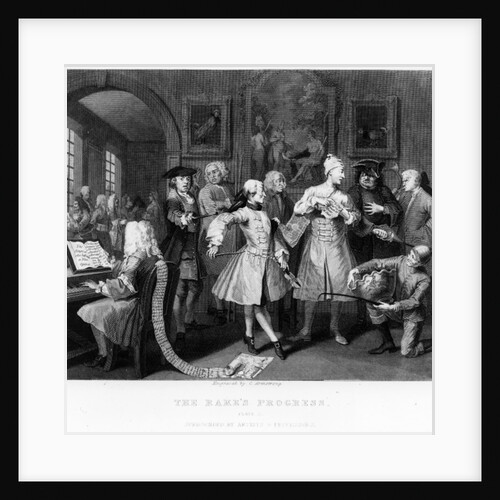 Scene II: The Rake's Levee, 1735 by William (after) Hogarth