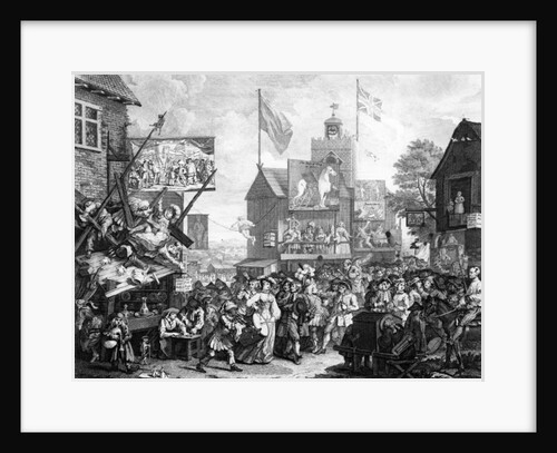 Southwark Fair, 1733 by William Hogarth