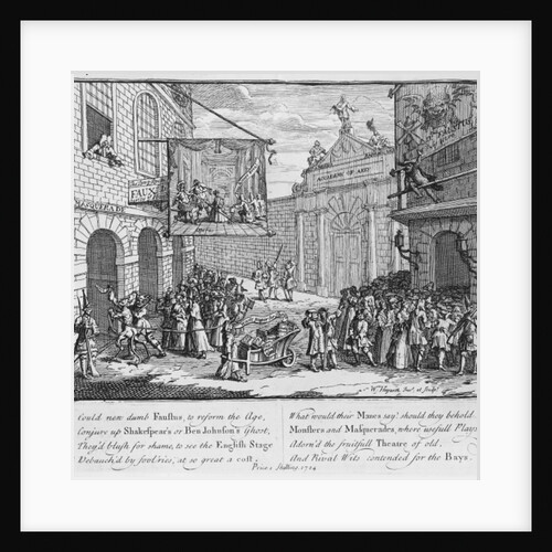 Masquerades and Operas, Burlington Gate, 1724 by William Hogarth