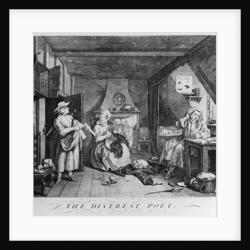 The Distressed Poet, 1740 by William Hogarth
