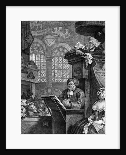 The Sleeping Congregation, 1736 by William Hogarth