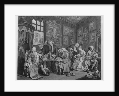 Marriage a la Mode, Plate I, The Marriage Settlement, 1745 by William Hogarth