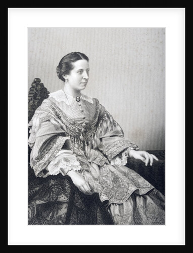 Clara Novello engraved by D.J. Pound from a photograph by John Jabez Edwin Paisley (after) Mayall