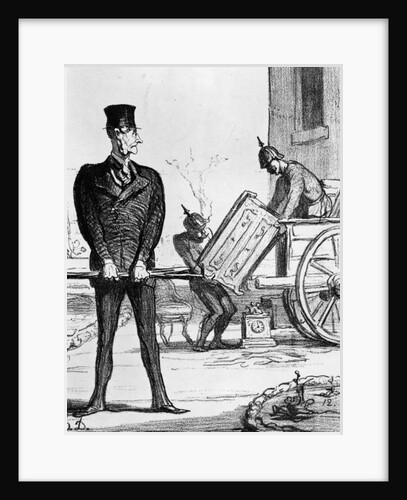 The New Victory Chariot by Honore Daumier