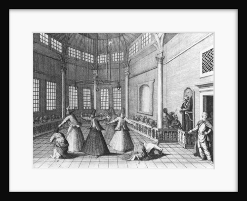 Inside a Turkish Mosque by William Hogarth