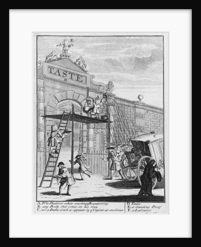 Taste, or Burlington Gate, 1732 by William Hogarth