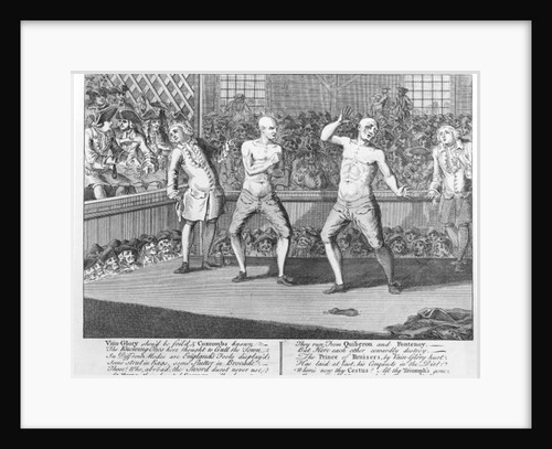The Bruiser Bruis'd, Or, the Knowing-Ones Taken-in, 1750 by English School
